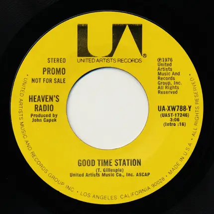 Heaven's Radio - Good Time Station (mono/stereo)