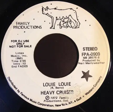 Heavy Cruiser - Louie Louie / Outlaw