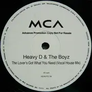 12'' - Heavy D & The Boyz, Heavy D. & The Boyz - The Lover's Got What U Need