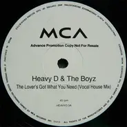 Heavy D & The Boyz, Heavy D. & The Boyz - The Lover's Got What U Need