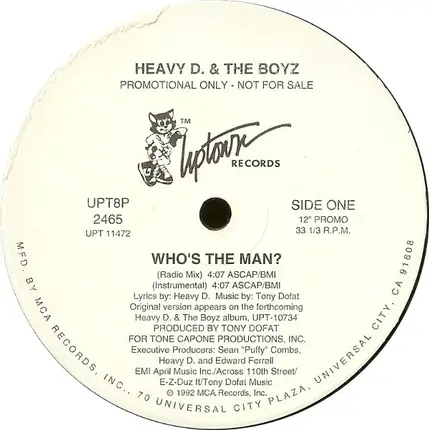 Heavy D. & The Boyz - Who's The Man?