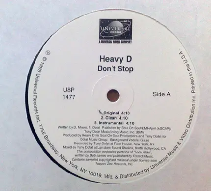 Heavy D - Don't Stop