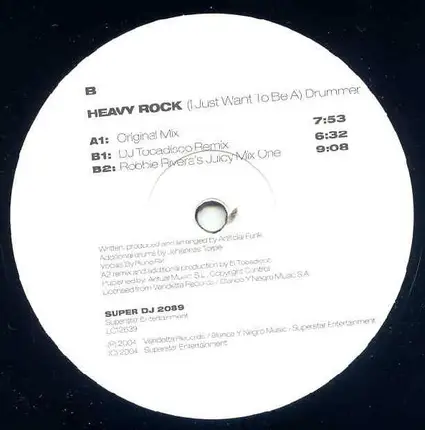 Heavy Rock - (I Just Want To Be A) Drummer