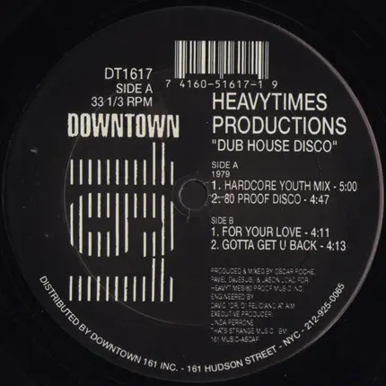 Heavytimes Productions - Dub House Disco