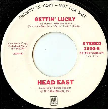 Head East - Gettin' Lucky