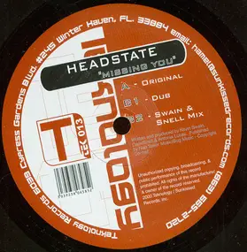 Headstate - Missing You
