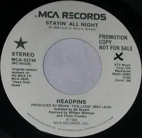 The Headpins - Stayin' all night