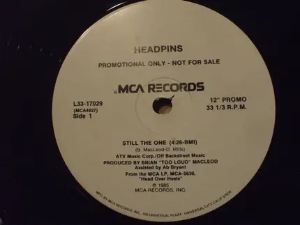 Headpins - Still The One