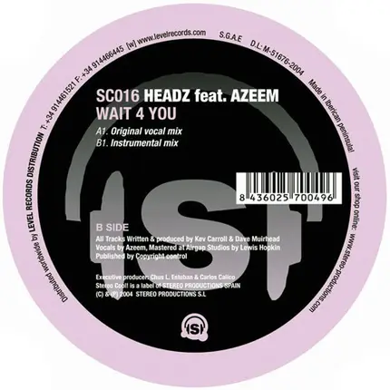 Headz feat. Azeem - Wait 4 You