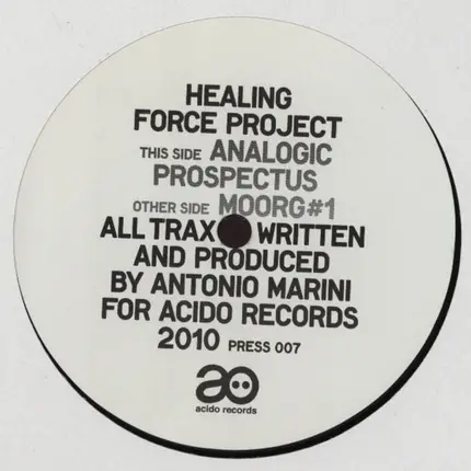 Healing Force Project - Analogic Prospectus / Moorg#1