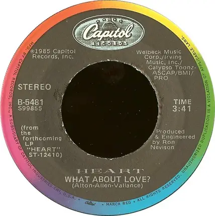 Heart - What About Love