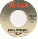7inch Vinyl Single - Heart - Dog & Butterfly / Mistral Wind