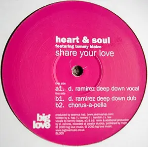 Heart & Soul Featuring Tommy Blaize - Share Your Love