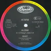 12inch Vinyl Single - Heart - Alone