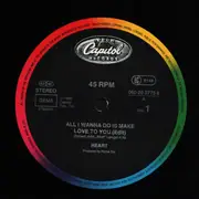 12inch Vinyl Single - Heart - All I Wanna Do Is Make Love To You