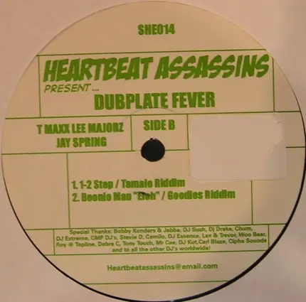 Heartbeat Assassins - Dubplate Fever