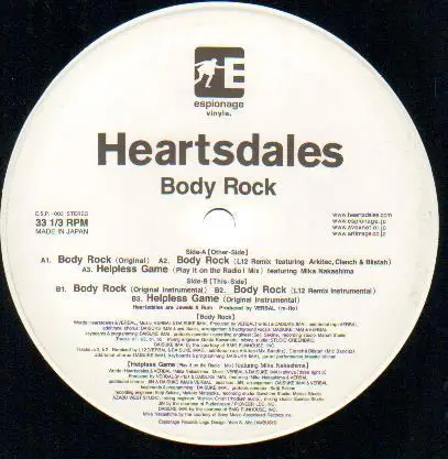 Heartsdales - Body Rock