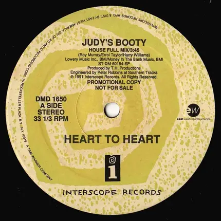Heart To Heart - Judy's Booty