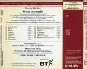 CD - Berlioz - Messe Solennelle - Club Edition
