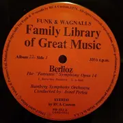 LP - Berlioz - Album 22 Berlioz - Family Library Of Great Music - The Fantastic Symphony Opus 14