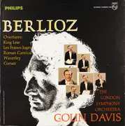 LP - Berlioz - Overtures: King Lear / Les Francs-Juges / Roman Carnival / Waverley / Corsair