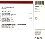 CD - Hector Berlioz - Overtures - Le Carnaval Romain, Le Corsaire, Les Francs-Juges, Le Roil Lear, Waverley