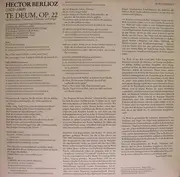 LP - Hector Berlioz : The London Symphony Orchestra & London Symphony Chorus , Sir Colin Davis - Te Deum