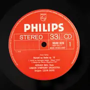 LP - Hector Berlioz / Nobuko Imai , The London Symphony Orchestra , Sir Colin Davis - Harold En Italie