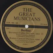 10'' - Berlioz - The Great Musicians No. 24: Berlioz (Part Three) Overtures Opp. 9, 21, 23 And Reverie And Caprice - Booklike Cover With Booklet