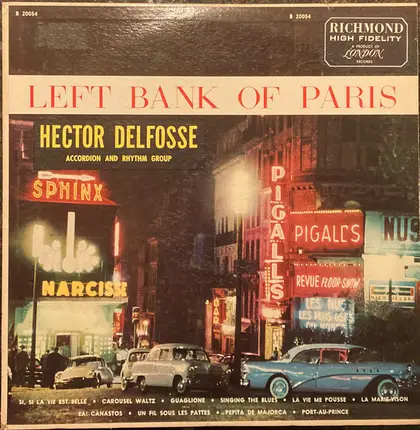 Hector Delfosse Et Son Ensemble - Left Bank Of Paris