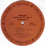 LP - Hector Berlioz , Eleanor Steber - Berlioz : Nuits D'été