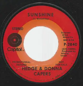 Hedge & Donna - Sunshine