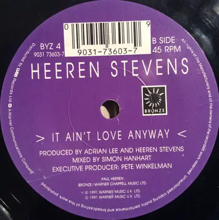 Heeren Stevens - Trust/It Ain't Love Anyway