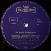 LP - Heeresmusikkorps 9 Leitung: Philipp Sonntag - Der Große Zapfenstreich (Vollständige Aufnahme) - Mono, Insert
