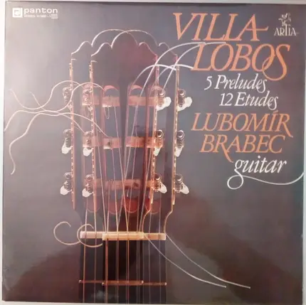 Heitor Villa-Lobos , Lubomír Brabec - 5 Preludes, 12 Etudes