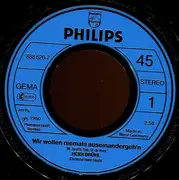 7inch Vinyl Single - Heidi Brühl - Wir Wollen Niemals Auseinandergeh'n / Mister Love