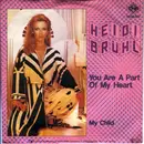 7'' - Heidi Brühl - You Are A Part Of My Heart
