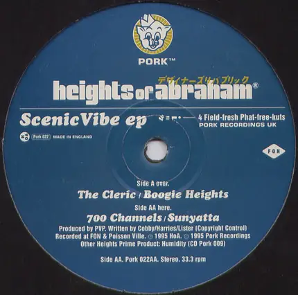 Heights Of Abraham - Scenic Vibe EP