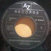 7inch Vinyl Single - Heiko Ruben - Sehnsucht Nach Baden-Baden