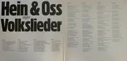 Double LP - Hein + Oss - Singen Volkslieder Auf Den Plätzen, In Den Straßen - Gatefold