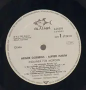 LP - Heiner Goebbels / Alfred Harth - Der Durchdrungene Mensch / Indianer Für Morgen