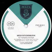 LP - Heiner Rausch Und Herfried Mencke - Meditationsmusik Für Trompete & Orgel