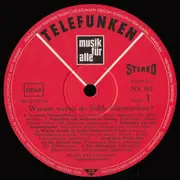 LP - Heini Frei Und Seine Volksmusikanten - Warum Weinst Du Holde Gärtnersfrau? Die Schönsten Küchenlieder