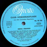 LP - Heino - Fernweh - Club-Sonderauflage