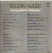 Double LP - Heino Gaze - Unvergeßliche Melodien