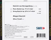 CD - Heinrich Von Herzogenberg - Piano Quintet Op.17 - String Quartet Op.63