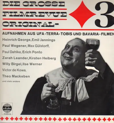 Heinrich George, Emil Jannings, Erich Ponto, a.o. - Die grosse Filmrevue Original 3