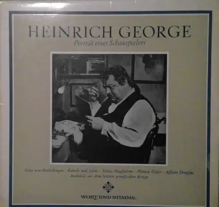 Heinrich George - Porträt Eines Schauspielers