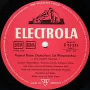 LP-Box - Heinrich Heine - Deutschland, Ein Wintermärchen (Eine Poetische Reportage) - cardboard box + booklet