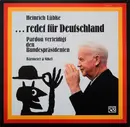 LP - Heinrich Lübke - ...Redet Für Deutschland - Pardon Verteidigt Den Bundespräsidenten